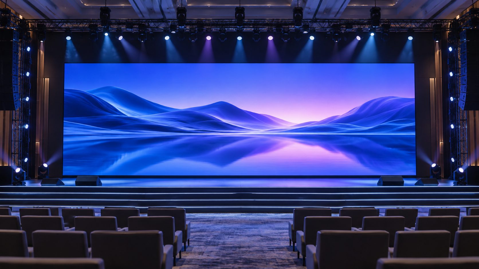 LED Wall 概念場景示意
