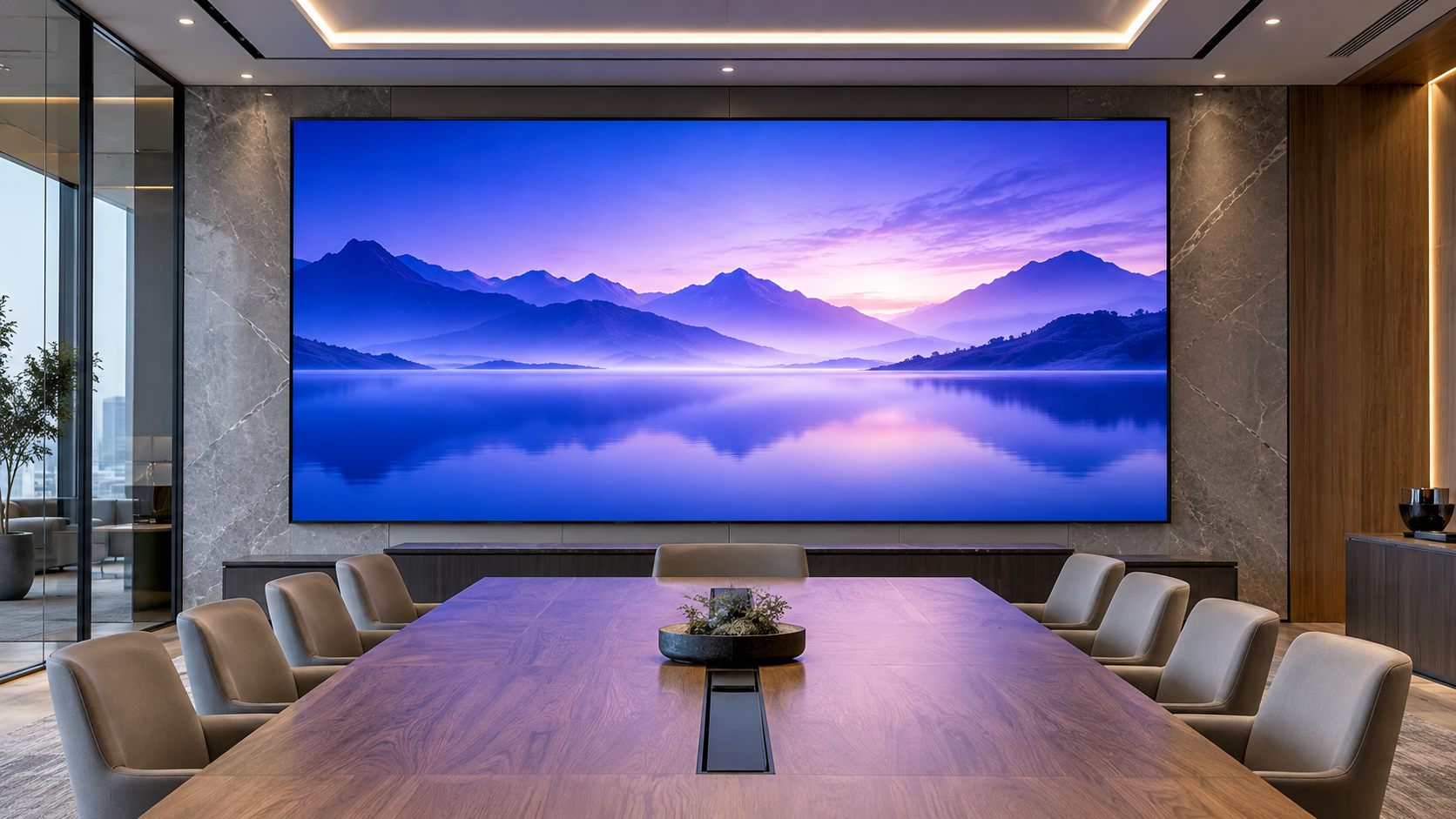 LED Wall 概念場景示意